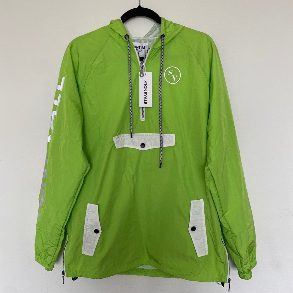 Stonevale Co. Unisex Reflective Windbreaker